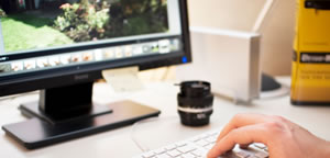 Photo Editing - Computer and Camera